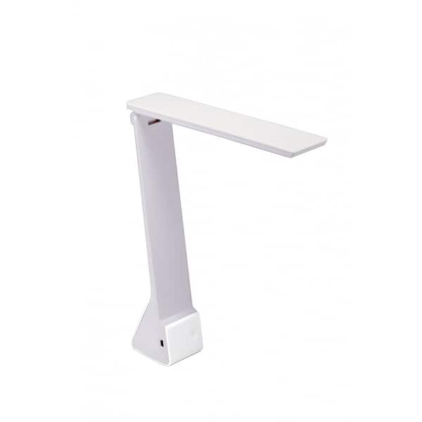 Shop Bostitch Battery Powered Led Desk Lamp White Overstock