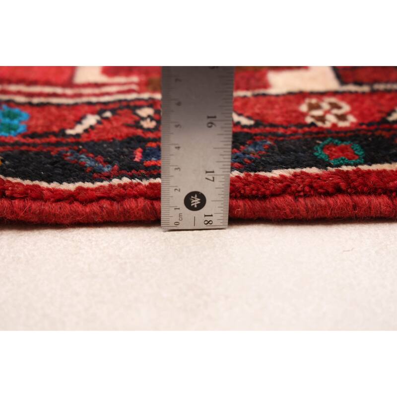 ECARPETGALLERY Hand-knotted Konya Anatolian Red Wool Rug - 4'9 x 9'0