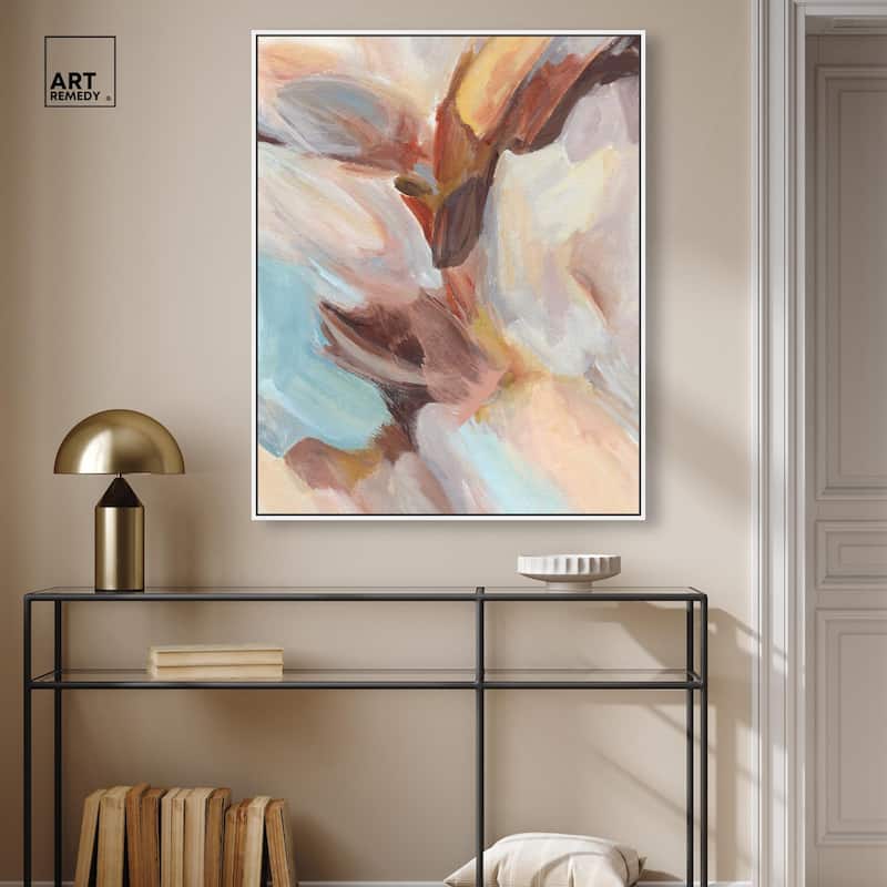 Layers of Colors II Canvas by Art Remedy