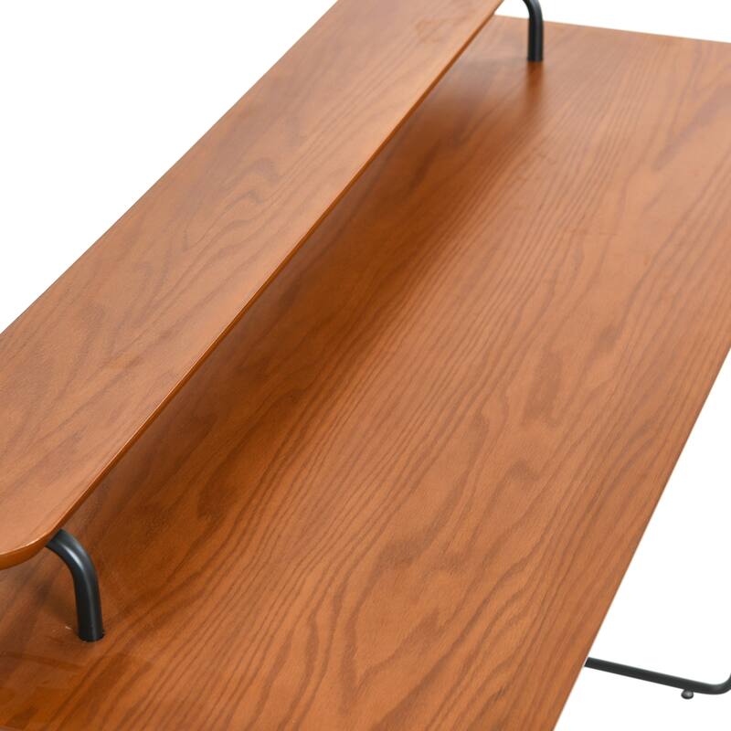 Computer Desk with Wood Veneer