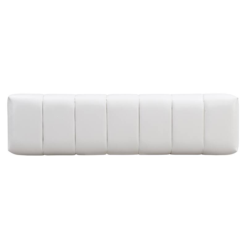 Christopher Knight Home - Daniel Upholstered Dining Bench, No-Assembly Entryway & Bedroom Ottoman with Sturdy Wood Legs