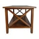 preview thumbnail 26 of 26, Classic Solid Wood Farmhouse Coffee Table
