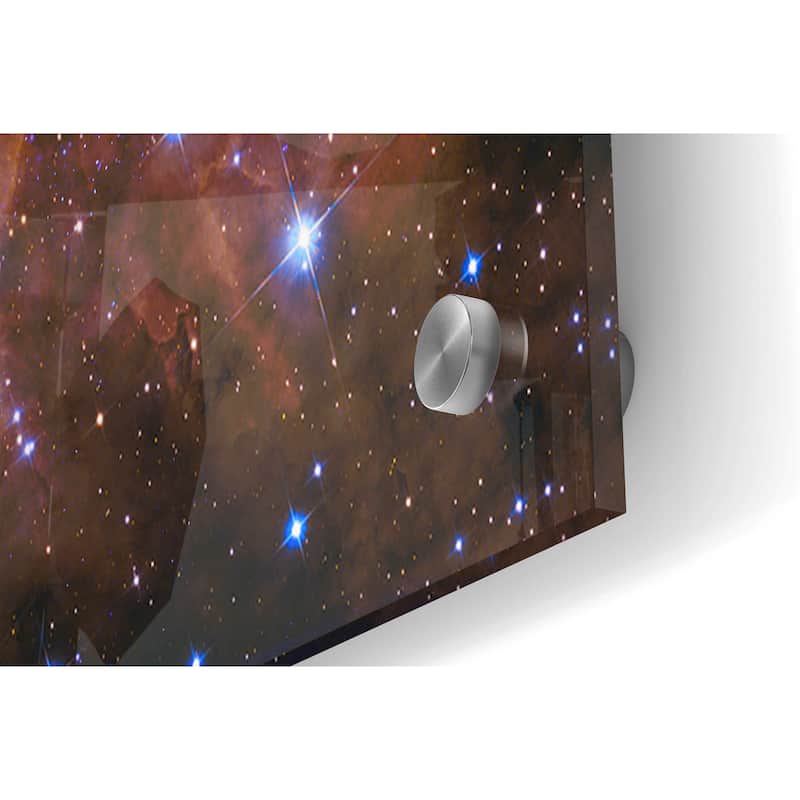Epic Art 'Bitcoin Nebula', Acrylic Glass Wall Art