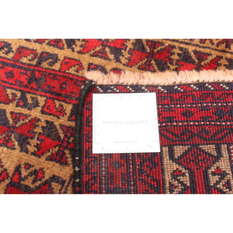 ECARPETGALLERY Hand-knotted Teimani Brown Wool Rug - 2'9 x 4'10