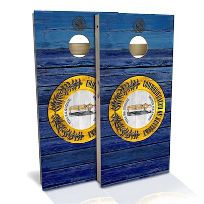 Kentucky Flag Outdoor Cornhole Board Set