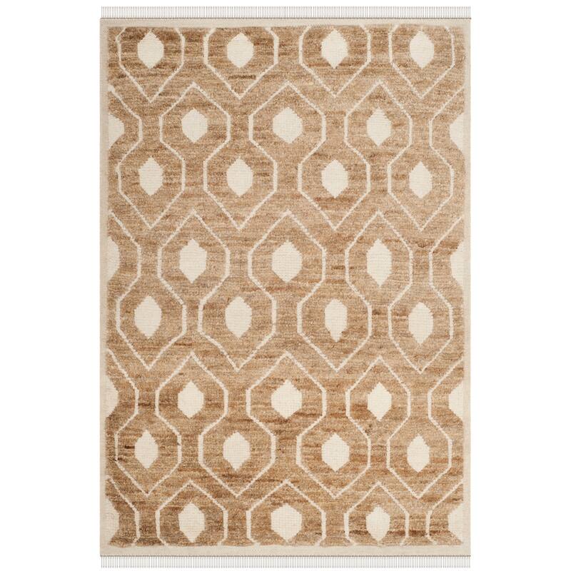 SAFAVIEH Hand-knotted Tangier Gytte Modern Wool Rug