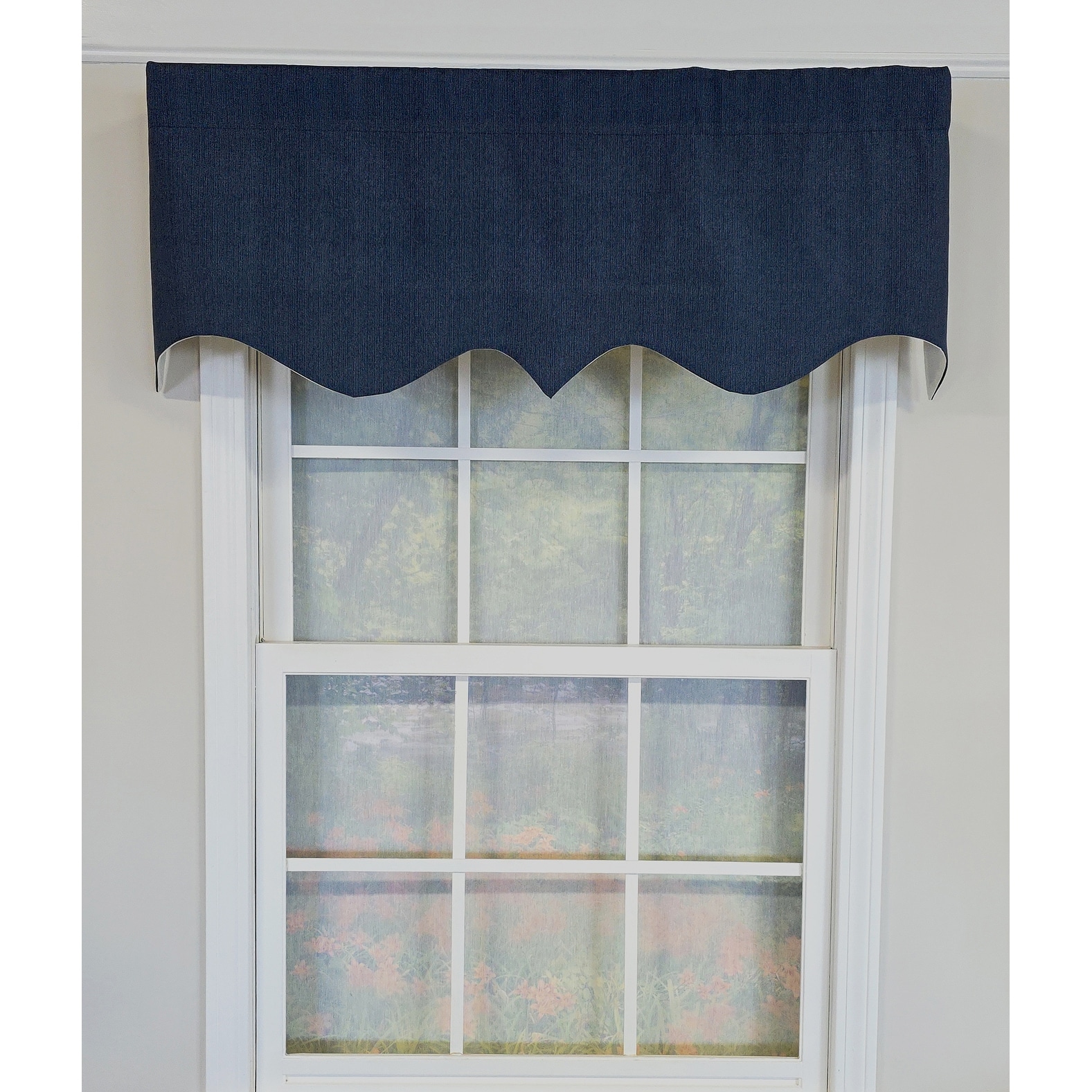 RLF Home Demin Regal Valance