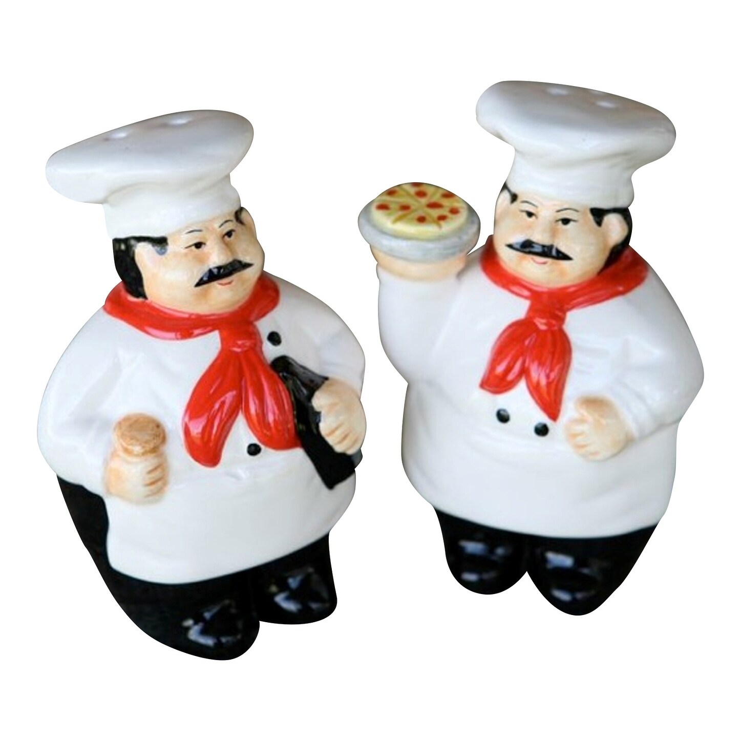 Shop Gourmet Master Italian Chefs Salt And Pepper Shakers Overstock 29753261