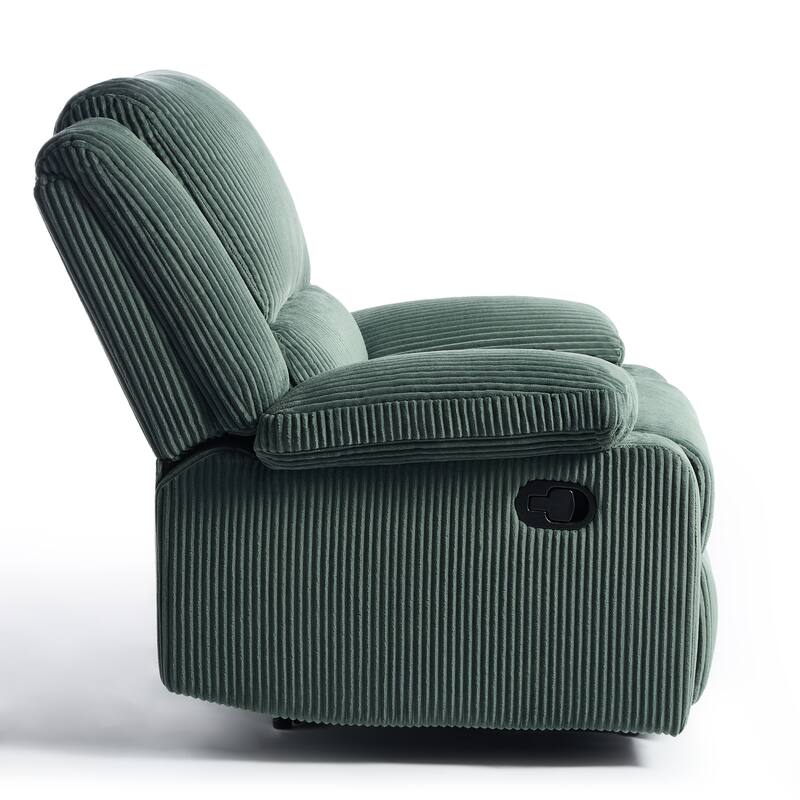 Corduroy Adjustable Recliner Chair Sofa for Living Room