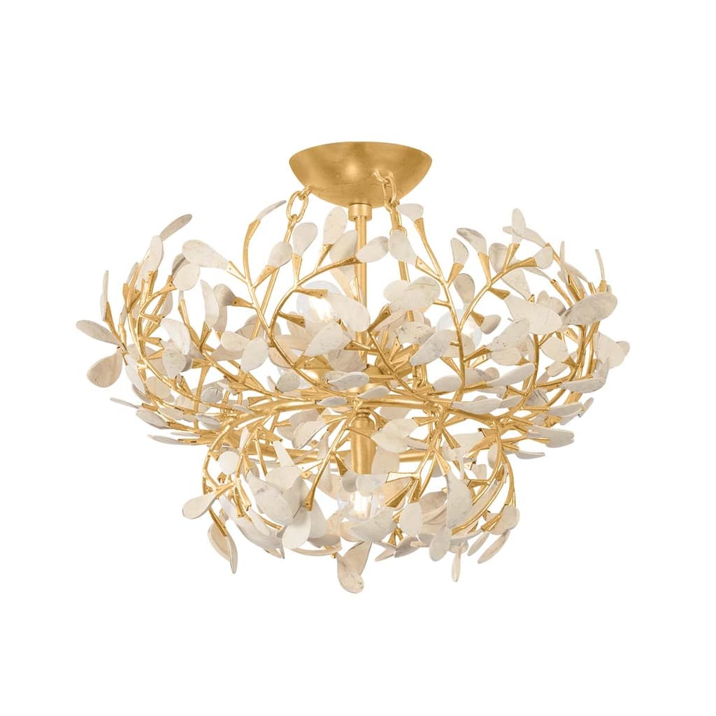 Hudson Valley Lighting 4454 Maybrook 4 Light 22" Wide Semi-Flush