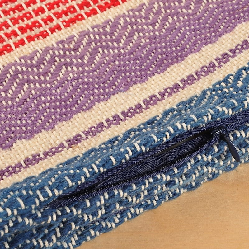 Novica Handmade Nice And Cozy Wool Cushion Cover