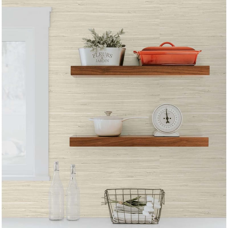 DuPont Tedlar Marion Faux Arrowroot High Performance Vinyl Unpasted Wallpaper