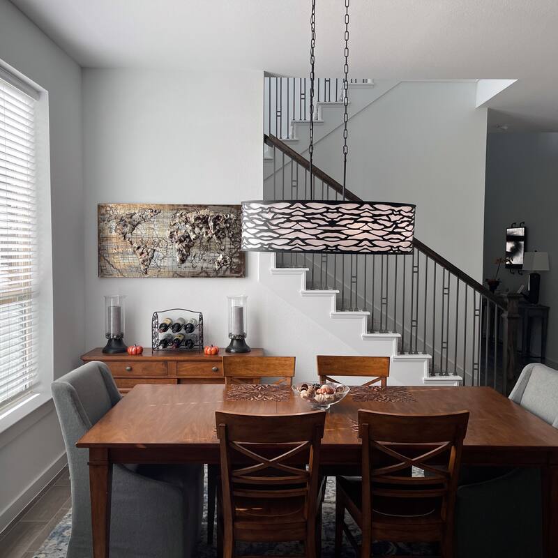 Varaluz Kato 6-Light Oval Pendant