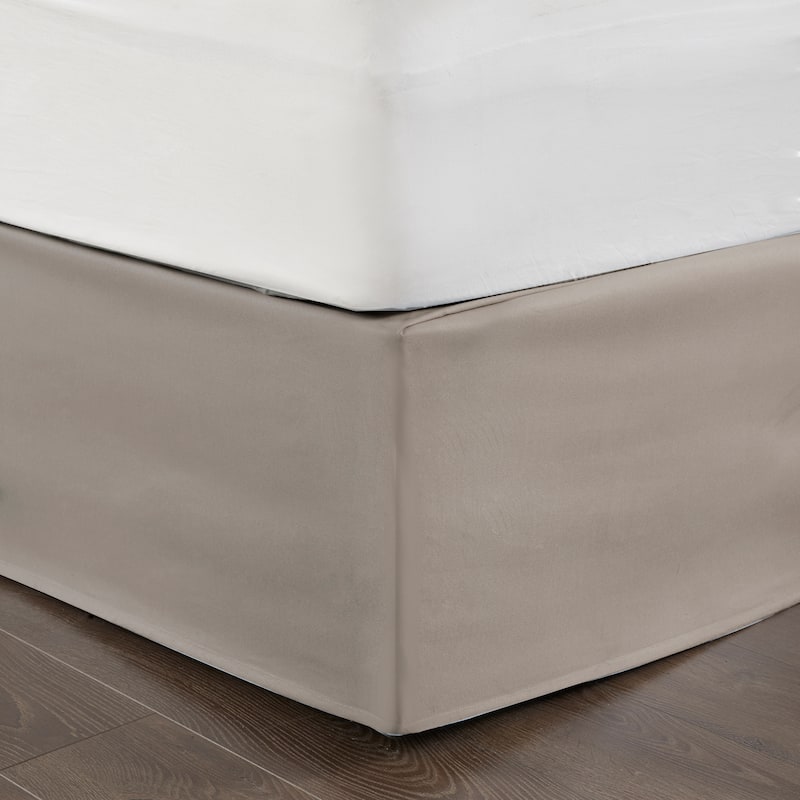 Madison Park Simple Fit Wrap Around Adjustable 26-inch Drop Bedskirt