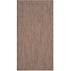 preview thumbnail 140 of 191, SAFAVIEH Courtyard Carolann Indoor/ Outdoor Waterproof Patio Backyard Rug 2'7" x 5' - Brown/Beige