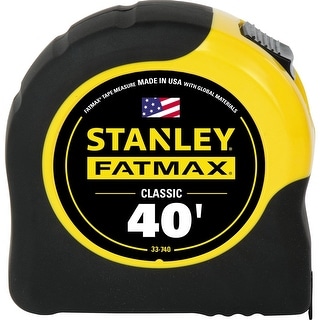Stanley FatMax 40 ft. L X 1.25 in. W Tape Measure 1 pk - 40 ft.