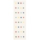preview thumbnail 18 of 26, SAFAVIEH, Kids Jerilynn Polka Dot Wool Rug 2'3" x 6' Runner - Ivory