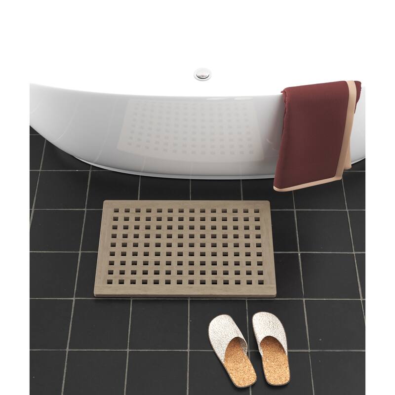 The Original Grate Teak Bath & Shower Mat