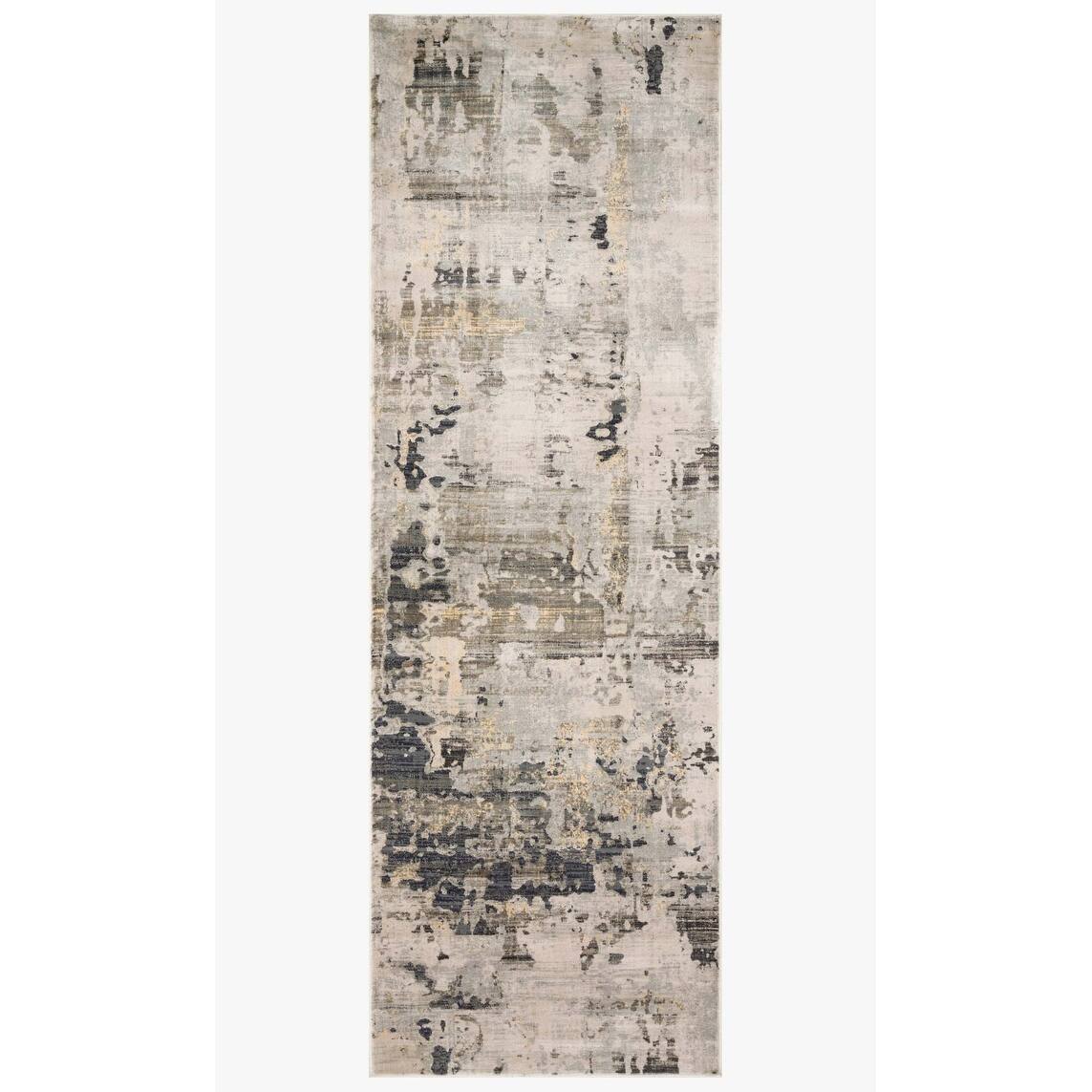 Alexander Home Midcentury Modern Distressed Area Rug Bed Bath