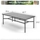 preview thumbnail 8 of 34, MAISON ARTS 9-Piece Outdoor Dining Set with 8 Textilene Chairs and Rectangle Dining Table
