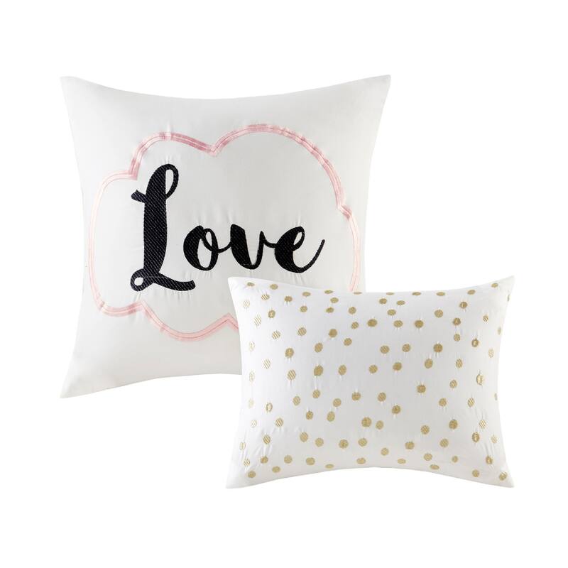 Intelligent Design Khloe 5-pc. Metallic Printed Comforter Set