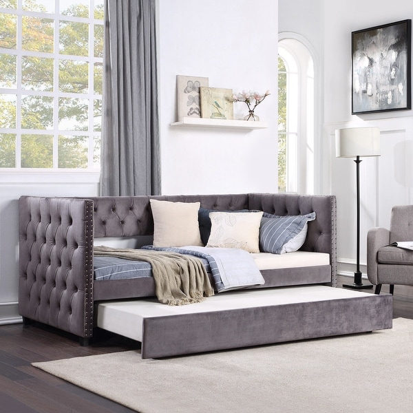 Grey hotsell trundle bed