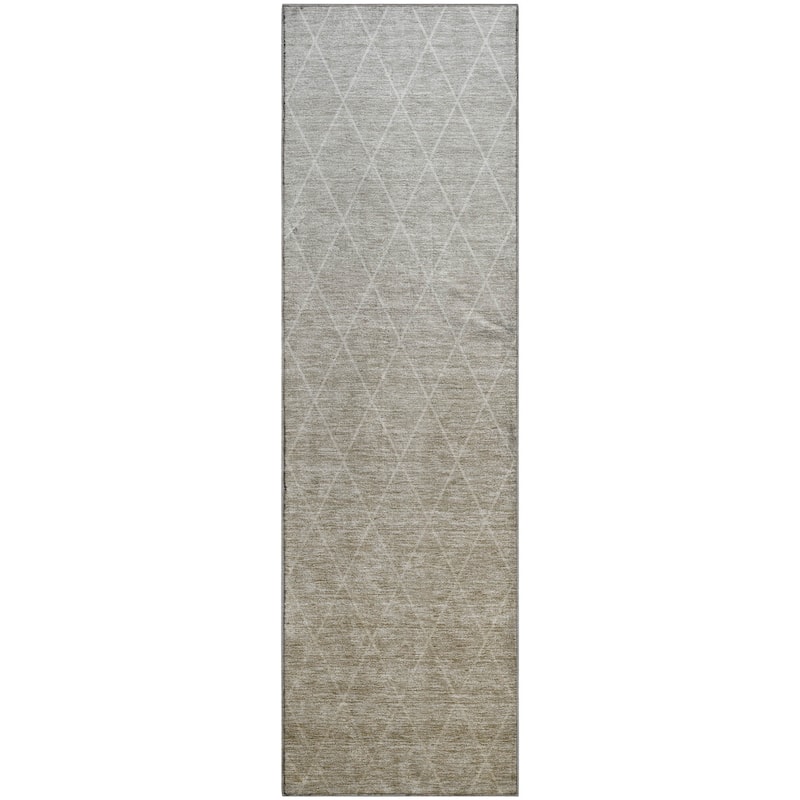 Premium Washable Super Soft Ombre Diamonds Mayfield Rug