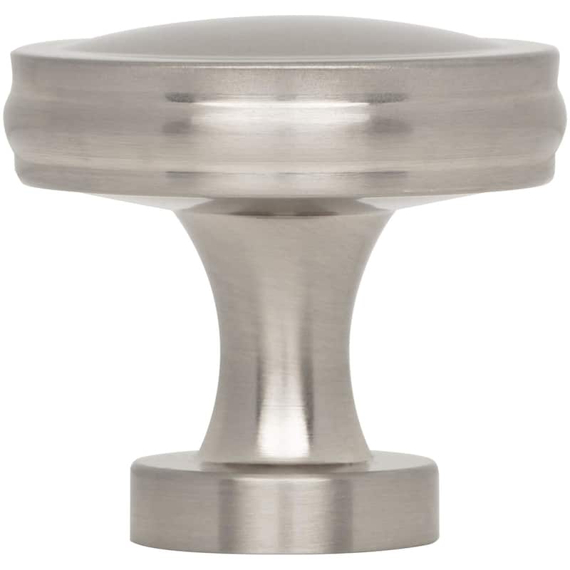 Jeffrey Alexander 132 Jules 1-3/8" Modern Industrial Flat Round