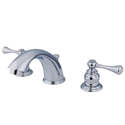 Kingston Brass Vintage Deck Mount Widespread Bathroom Faucet