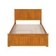 preview thumbnail 48 of 64, Nantucket Solid Wood Platform Bed with Matching Footboard & Twin Trundle