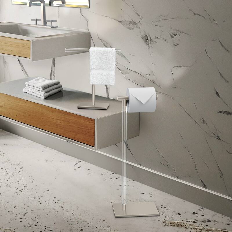 Gatco Latitude 2 22" Free Standing Tissue Holder