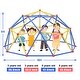 preview thumbnail 9 of 12, 10 ft Kids Climbing Dome Jungle Gym - UV & Rust Resistant Playground Climber - 120''L x 120''W x 60''H