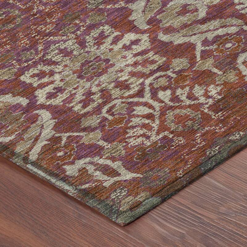 Machine Washable Indoor/ Outdoor Global Firestone Chantille Rug