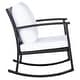preview thumbnail 52 of 57, SAFAVIEH Daire Outdoor Rocking Chair - 26" W x 31" D x 32" H