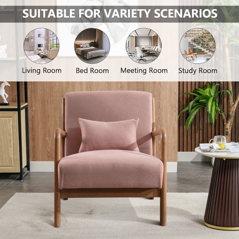 Aston Modern Solid wood Accent Chair for Living Room
