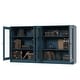 preview thumbnail 59 of 75, 100% Solid Wood Sideboard with Glass or Solid Wood Doors by Palace Imports - 64" x 35.75"