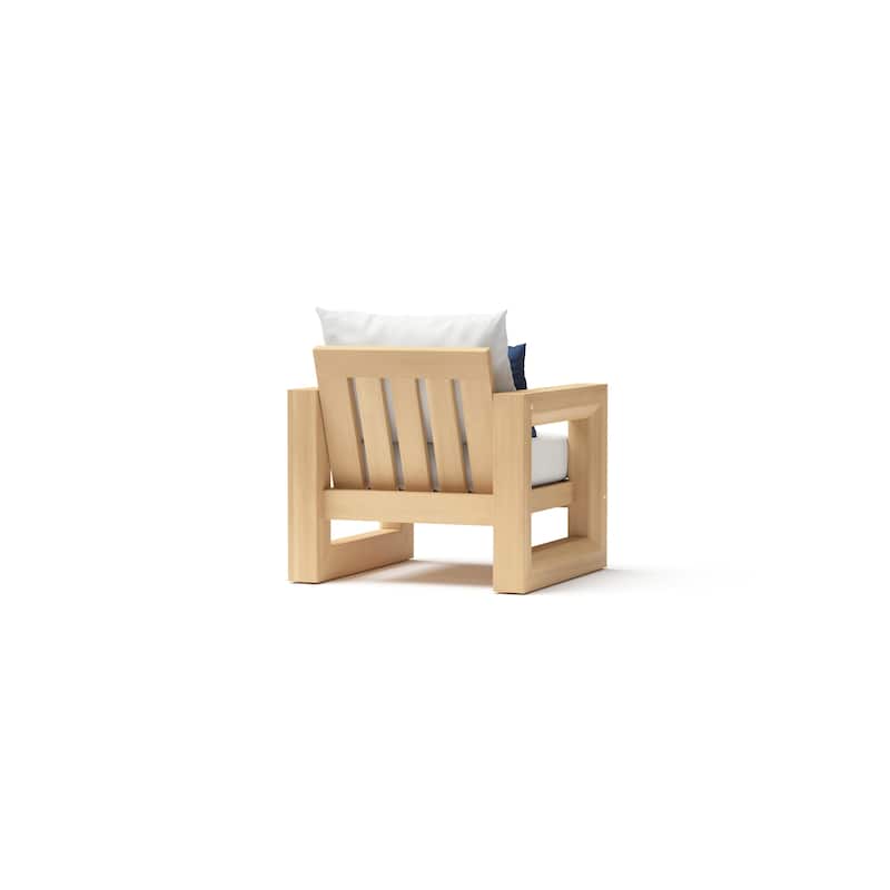 Benson 2 Piece Sunbrella Outdoor Patio Club Chairs