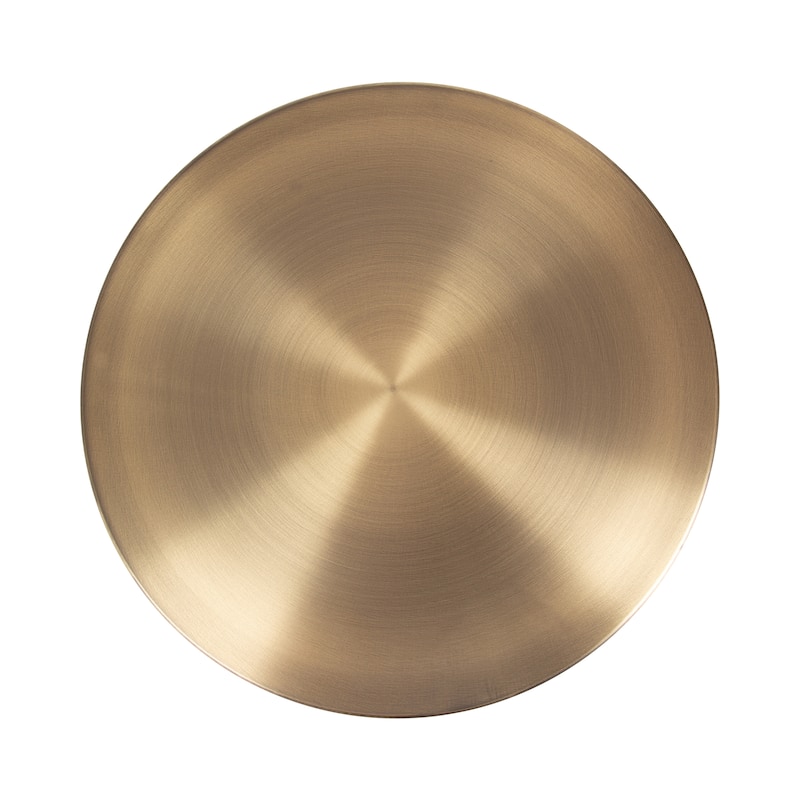 Kate and Laurel Cannings Round Metal Table