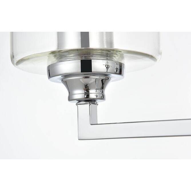 Elegant Lighting LD7315W14 Mayson 2 Light 10" Tall Bathroom Sconce