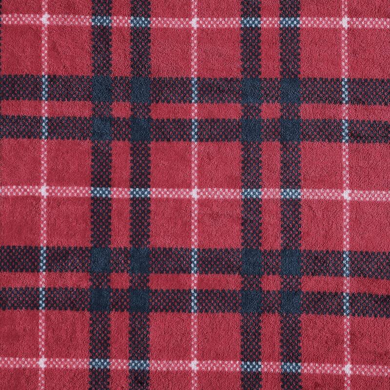 Nautica Printed Ultra Soft Plush Printed Fleece Blanket