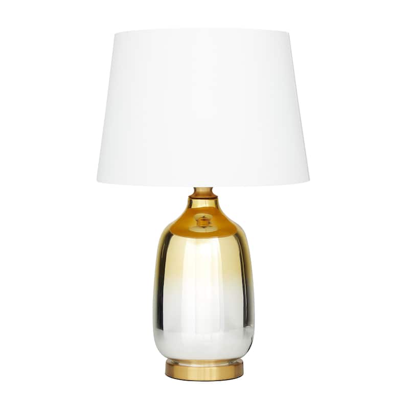 Glass Room Table Lamp - Gold - Roche River Decor