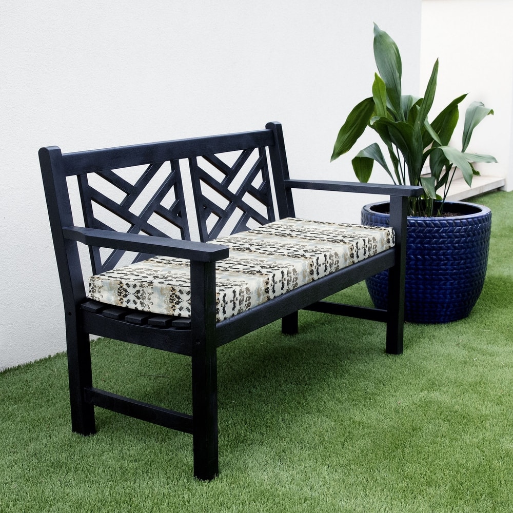 Sorra Home Ombre Animal Indoor/Outdoor Bristol Bench Cushion