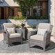 preview thumbnail 9 of 9, OVIOS 2-piece Patio Wicker Chairs Set