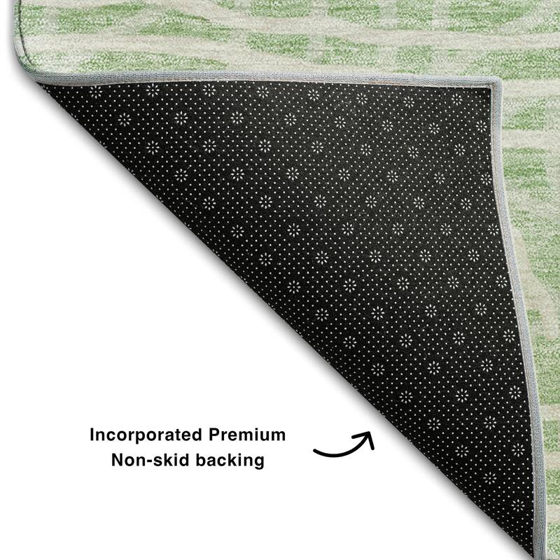 Premium Washable Super Soft Geo Mayfield Rug