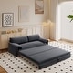 preview thumbnail 4 of 82, 66" Queen Pull Out Sofa Bed, 3-in-1 Convertible Sleeper Sofa with Side Storage