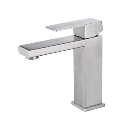 Single Handle Single Hole Lavatory Bathroom Faucet