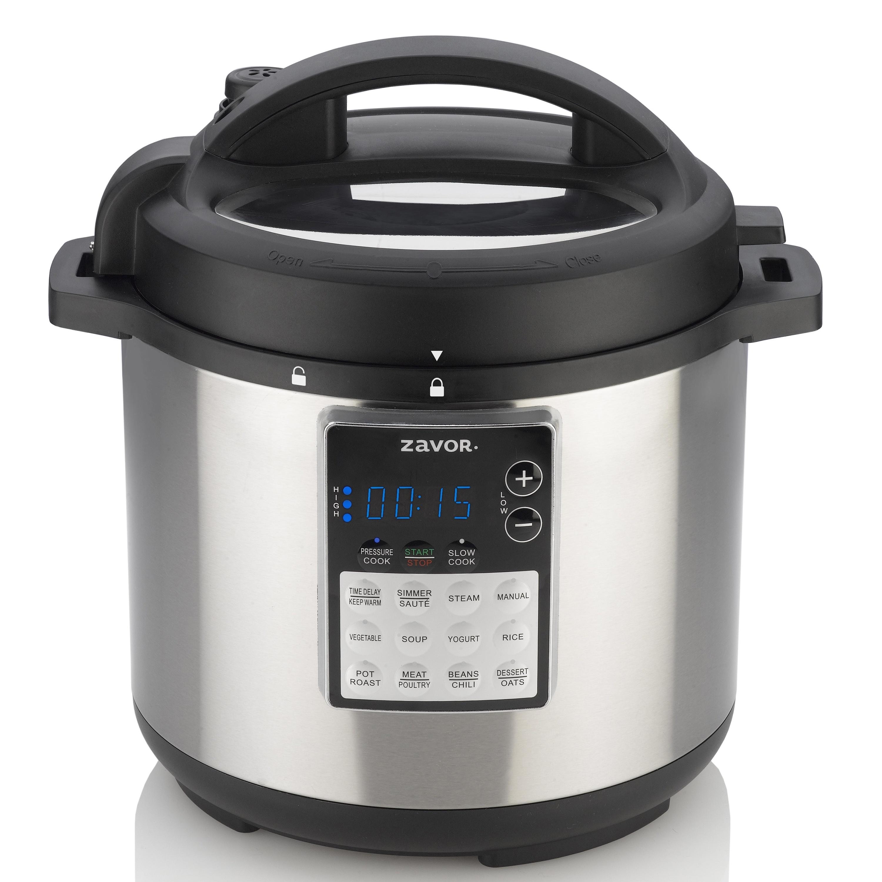 qt LUX EDGE Electric Multicooker: Pressure Cooker, Slow Cooker