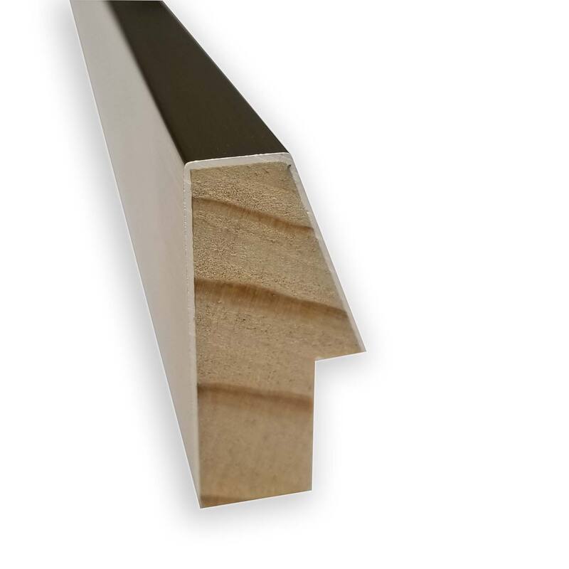 Beveled Wood Bathroom Wall Mirror - Lucie Frame