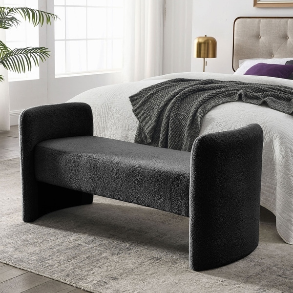 Black ottoman top for bedroom