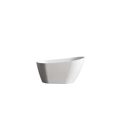 KBV 59'' x 31'' Freestanding Soaking Acrylic Bathtub GTBT0008